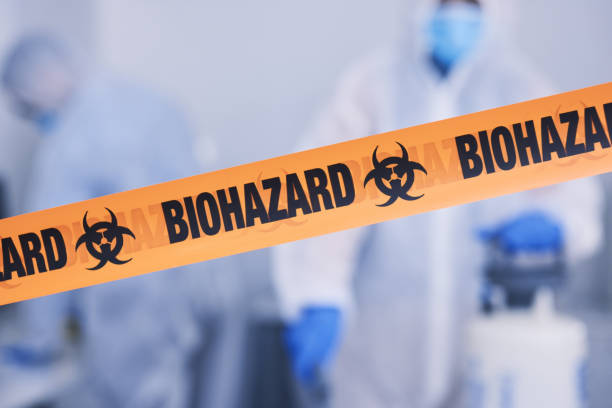 Professional Biohazard Cleanup technician working in Arroyo Grande, CA